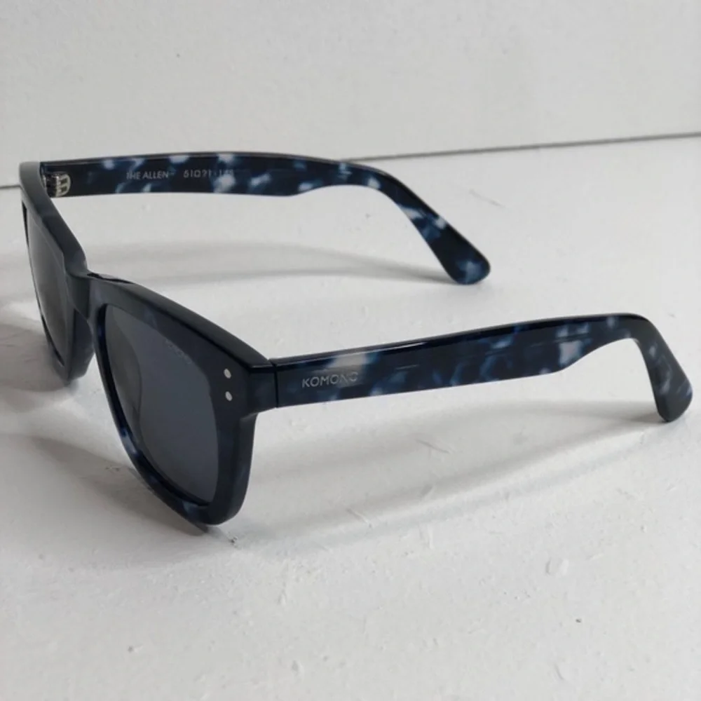 KOMONO Allen Indigo Demi Sunglasses (NEW) blue